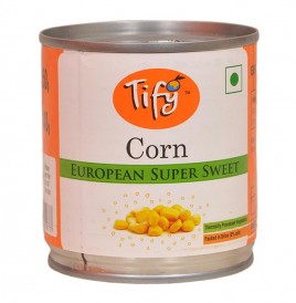 Tify Corn European Super Sweet  Tin  150 grams